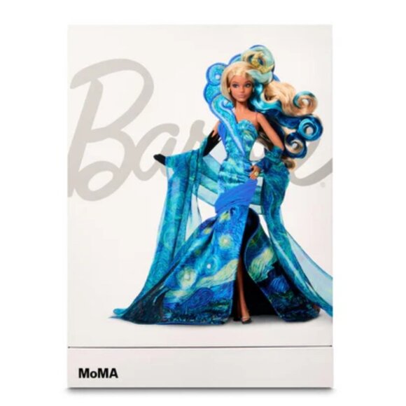 SEALED NEW EXCLUSIVE 2025 Barbie x MoMA Vincent van Gogh Doll Annalise Lao - Picture 16 of 16